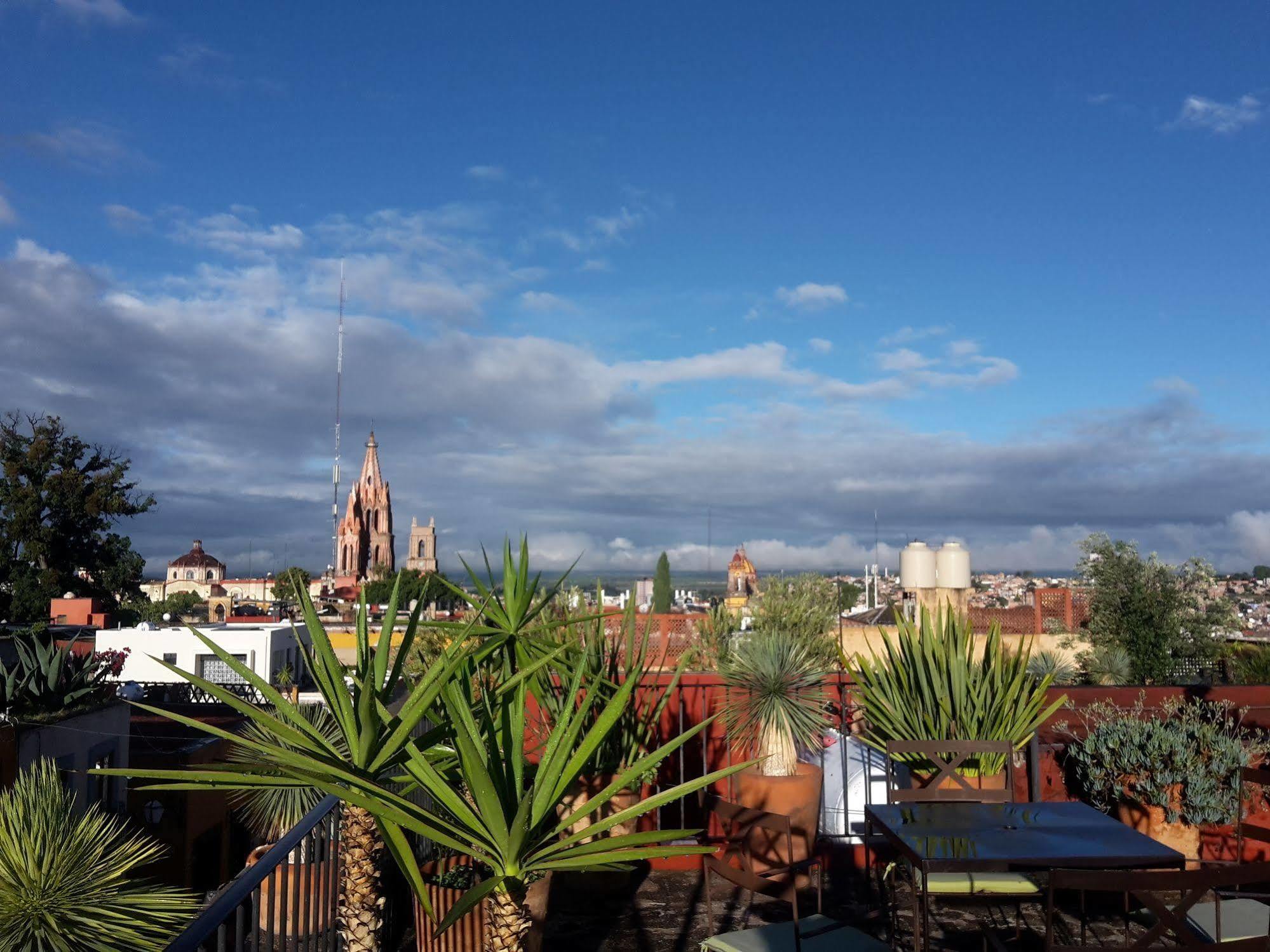 Casa Correo Acomodação com café da manhã San Miguel de Allende Exterior foto